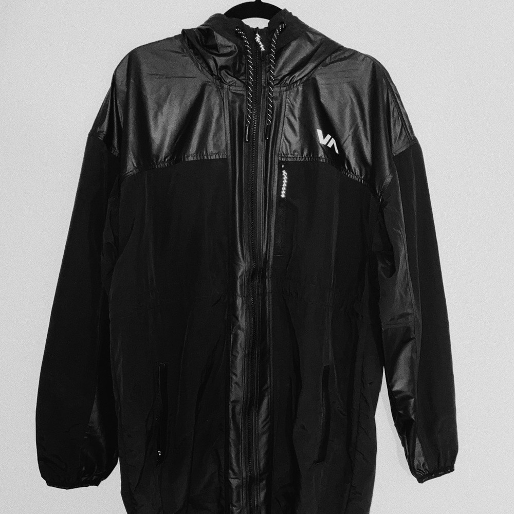 RVCA - Black Parka - Large